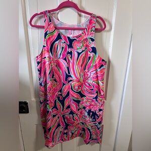 Lilly Pulitzer Pink and Blue Floral Dress